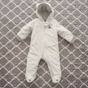 Carters Baby Fleece Footed Jumpsuit Pram